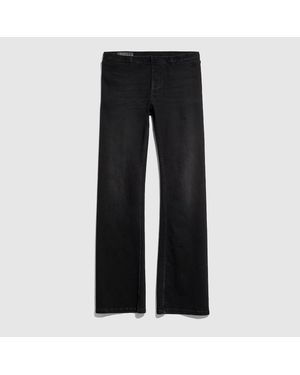 Gucci Pantalon En Denim De Coton Stretch, Taille - Noir