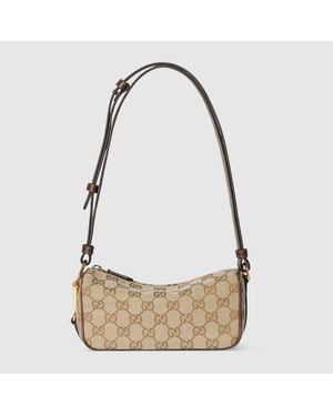 Gucci Half Horsebit Mini Bag - Natural