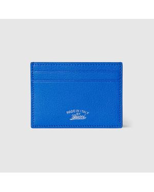 Gucci Tarjetero Lira - Azul