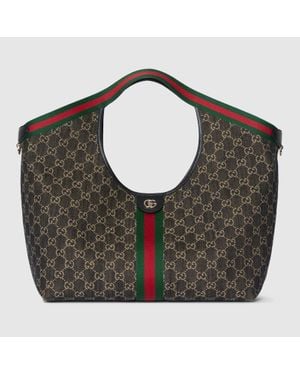 Gucci Giglio Large Tote Bag - Black