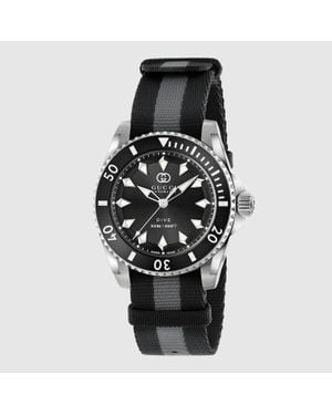 Gucci Dive Watch, 40Mm - Black