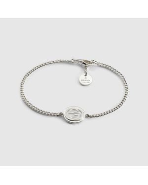 Gucci Interlocking Charm Bracelet - Metallic