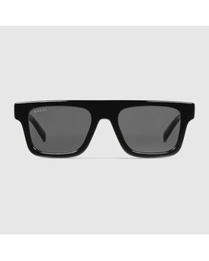 Gucci Square-Frame Sunglasses - Black