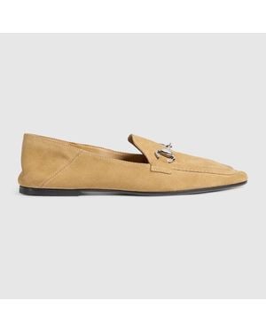 Gucci Loafer With Horsebit - Metallic
