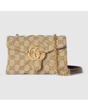 Gucci Gg Marmont Mini Shoulder Bag - Metallic