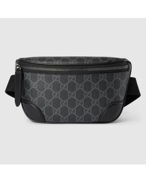 Gucci Riñonera Gg Emblem Tamaño Pequeño, Talla 90 - Negro