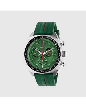 Gucci Interlocking Watch, 41Mm - Green