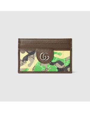 Gucci Tarjetero Con Gg - Verde