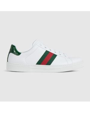 Gucci Ace Sneaker, Uk - White