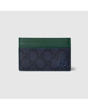 Gucci Gg Card Case - Green