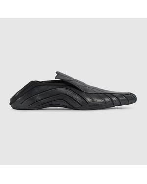Gucci Slip-On Trainer, Leather - Black