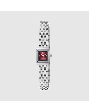 Gucci Orologio G-Frame, 14X18 Mm - Bianco