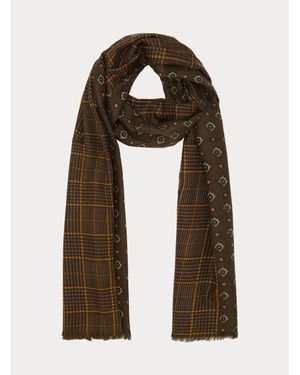 Gutteridge Bufanda De Lana Estampada - Multicolor