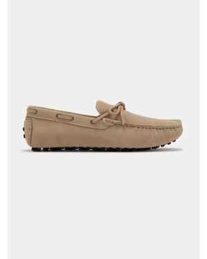 Gutteridge Bootsschuhe Aus Wildleder - Weiß