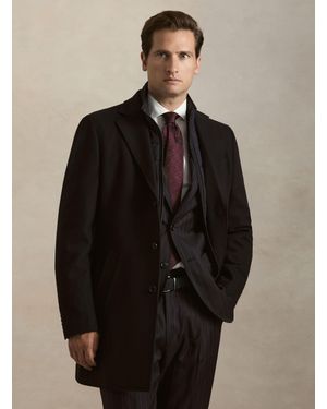 Gutteridge Manteau En Mélange De Laine Avec Plastron - Multicolore