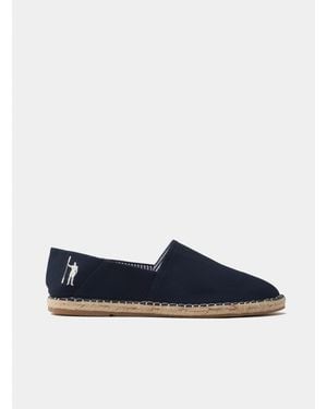 Gutteridge Espadrilles aus canvas mit logo - Blau