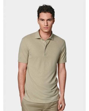Gutteridge Gt01 Stretch-Pique-Poloshirt - Natur