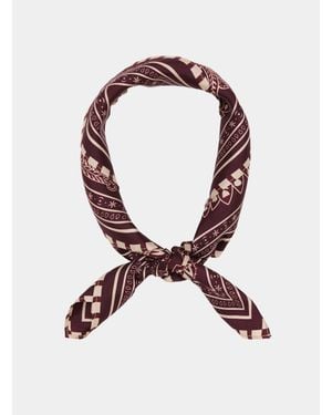 Gutteridge Fular De Seda Con Estampado Bandana - Multicolor