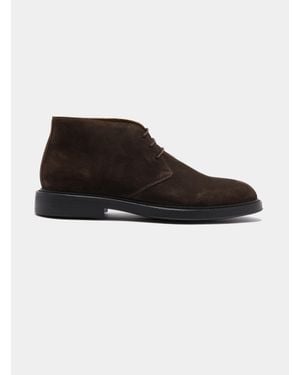 Gutteridge Botines De Ante - Negro