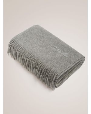 Gutteridge Plaid mit lana-kaschmir-logo - Grau