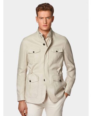 Gutteridge Feldjacke Aus Reinem Leinen - Natur