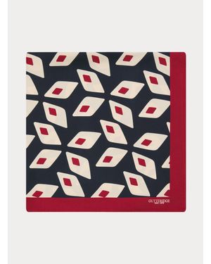 Gutteridge Fular De Seda Con Estampado Geométrico - Multicolor