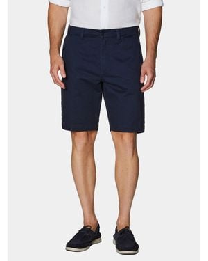 Gutteridge Bermudas De Algodón Twill - Azul