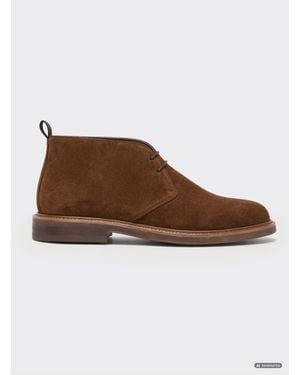 Gutteridge Botas De Ante - Marrón