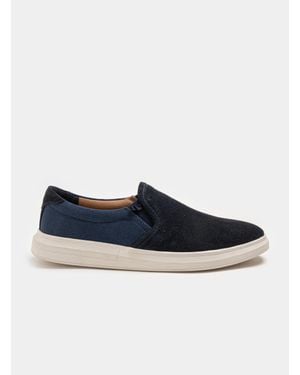 Gutteridge Slip-on aus canvas und wildleder - Blau
