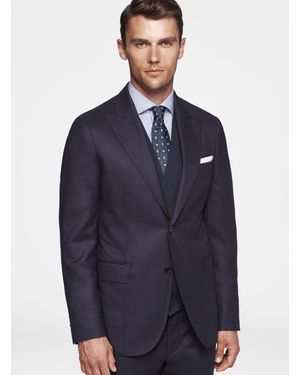 Gutteridge Jacke Mit Flanellbesatz - Blau