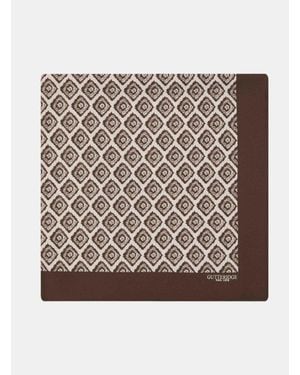 Gutteridge Fular De Seda Con Estampado Geométrico - Multicolor