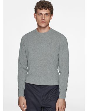 Gutteridge Pullover Mit Rundhalsausschnitt Aus Einer Kaschmirmischung - Grau