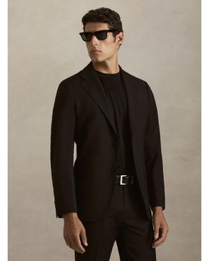 Gutteridge Veste De Costume Classique Coupe Slim - Marron