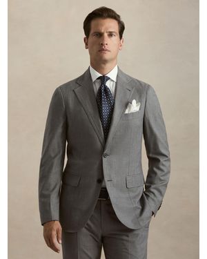 Gutteridge Anzugjacke Aus Wollflanell - Braun