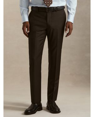 Gutteridge Pantalones De Traje De Pura Lana De Vitale Barberis Canonico - Negro