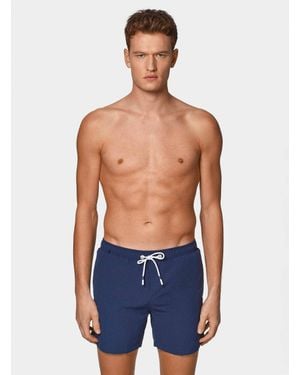 Gutteridge Maillot De Bain Uni - Bleu