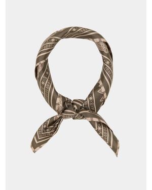 Gutteridge Seidenschal Mit Bandana-Print - Mehrfarbig