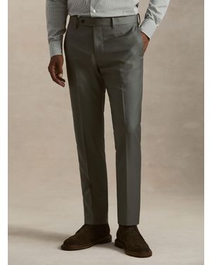 Gutteridge Pantalones De Traje De Pura Lana De Vitale Barberis Canonico - Verde