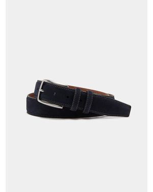Gutteridge Gürtel Aus Wildleder - Schwarz