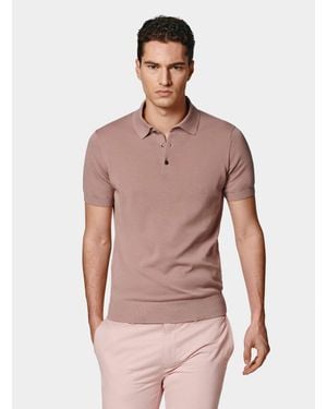 Gutteridge Poloshirt Aus Extrafeinem Baumwollstrick - Rot