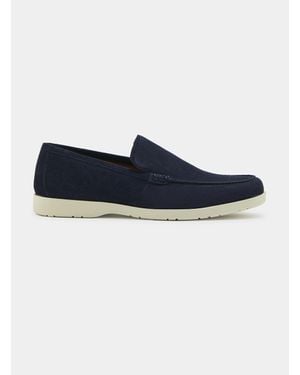 Gutteridge Mokassins Aus Wildleder - Blau
