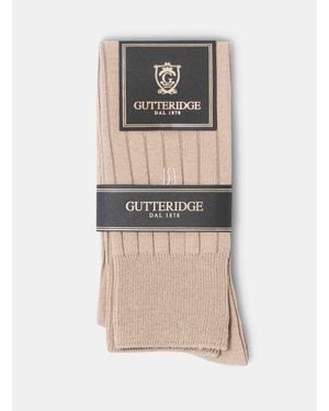 Gutteridge Chaussettes Côtelées Avec Broderie - Multicolore
