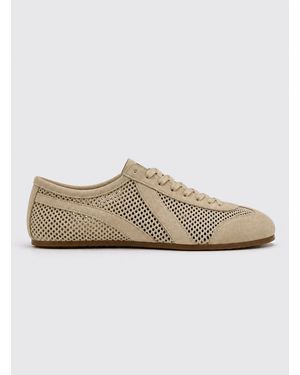 Gutteridge Sneakers Aus Wildleder Und Mesh - Weiß