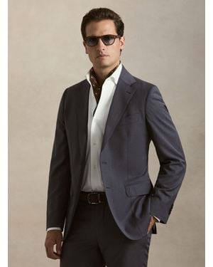 Gutteridge Americana De Traje Clásica Slim Fit - Gris