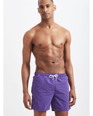 Gutteridge Bañador Básico Liso, , , Talla - Morado