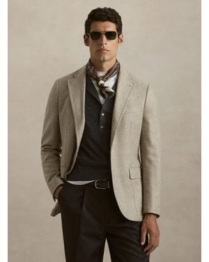 Gutteridge Veste En Laine Et Cachemire Lanificio Di Pray - Neutre
