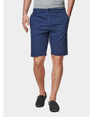 Gutteridge Bermudashorts Aus Baumwolltwill - Blau