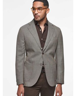 Gutteridge Jacke Aus Reiner Wolle Mit Mikrotextur - Grau