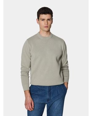Gutteridge Rundhals-Pullover Aus Baumwollmischung - Grau