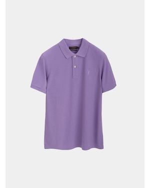 Gutteridge Polo Clásico De Piqué, Talla - Morado